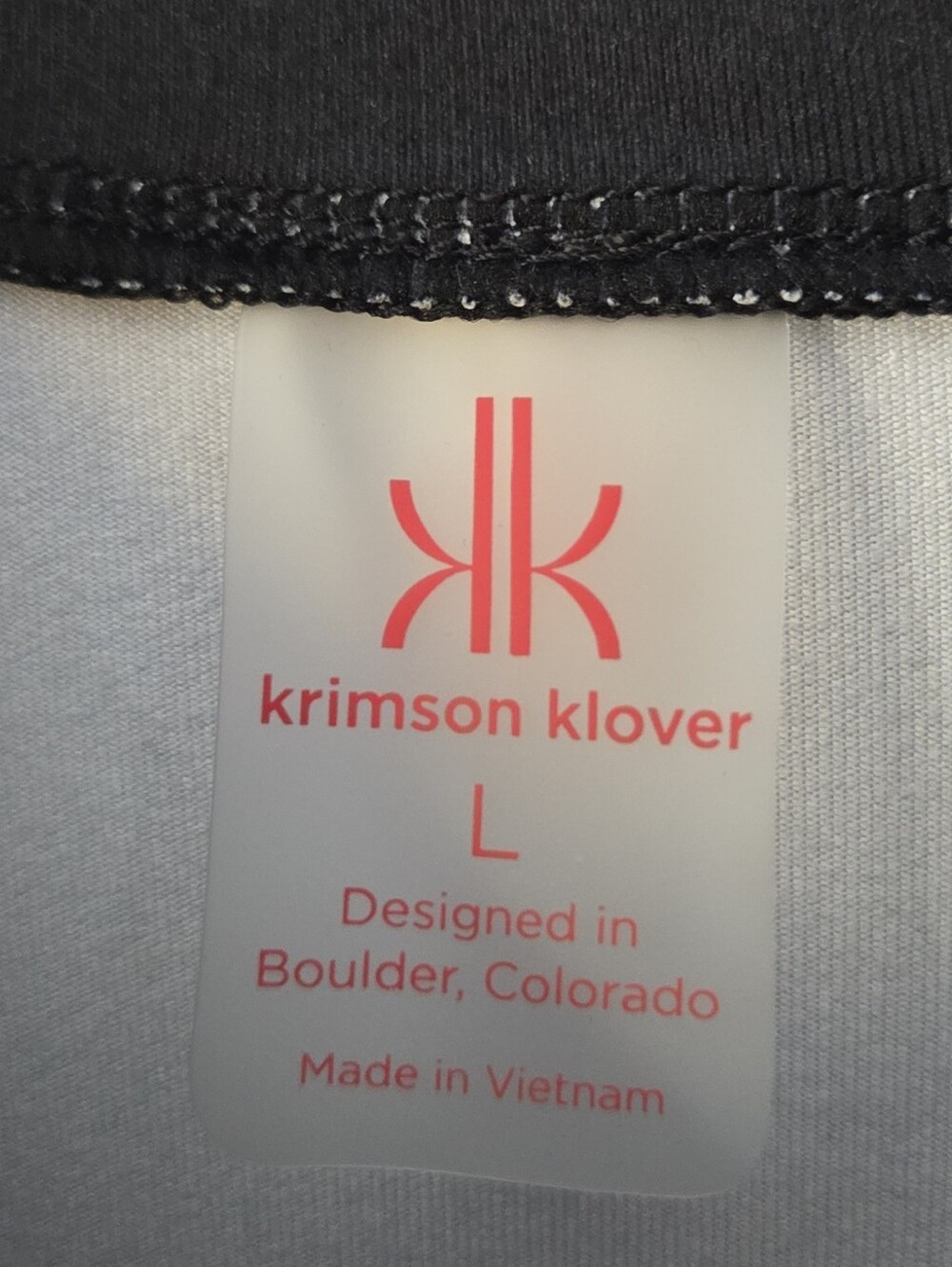 Krismson Klover Women's Drifter Baselayer Black Ski Half Zip Womens Size Large - Picture 7 of 8